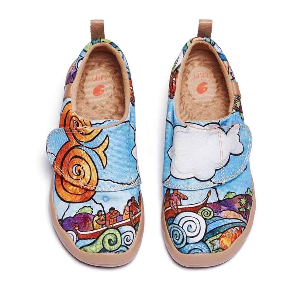 UIN Kid's Walking Shoes Casual Comfort Boy Girl (Ride the Wave Kid) New No Box